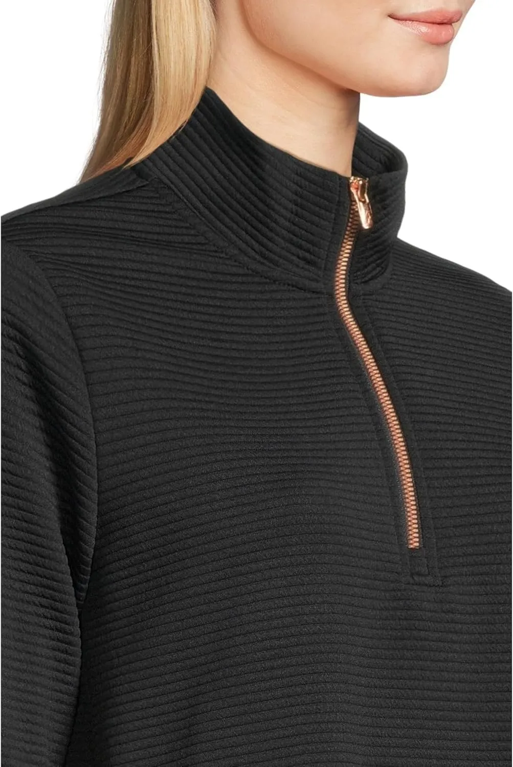 Skechers Women's Gowalk 1/4 Zip Soft Knit Jacket
