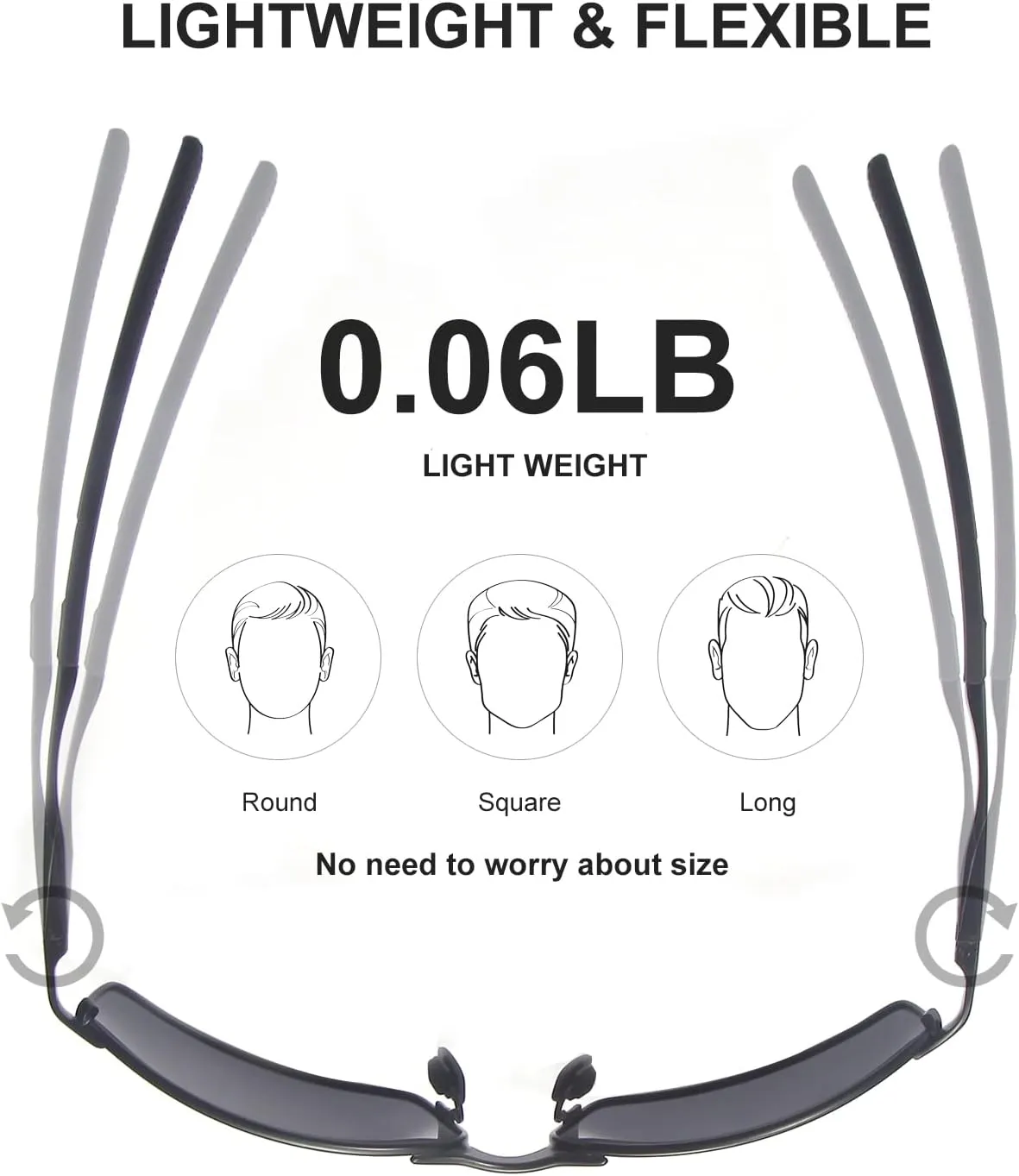 SKYWAY Polarized Sunglasses Men Women,Metal Frame UV400 Protection Sun Glasses for Driving Fishing Hiking Sports