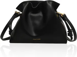 Small Bucket Bag for Women, Boston Crossbody Bag Soft Leather Shoulder Handbags Hobo Purse for Daily and Work