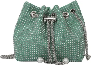 Small Crossbody Bag bucket bag Bling Shoulder Bag Purse for Women