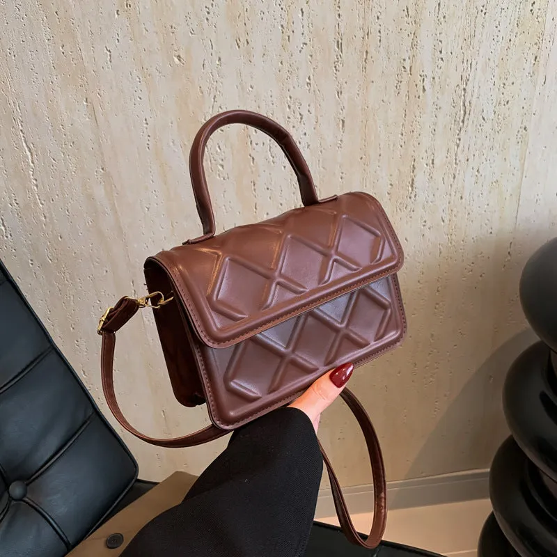 Small Square Bag Diamond Pattern crossbody bag