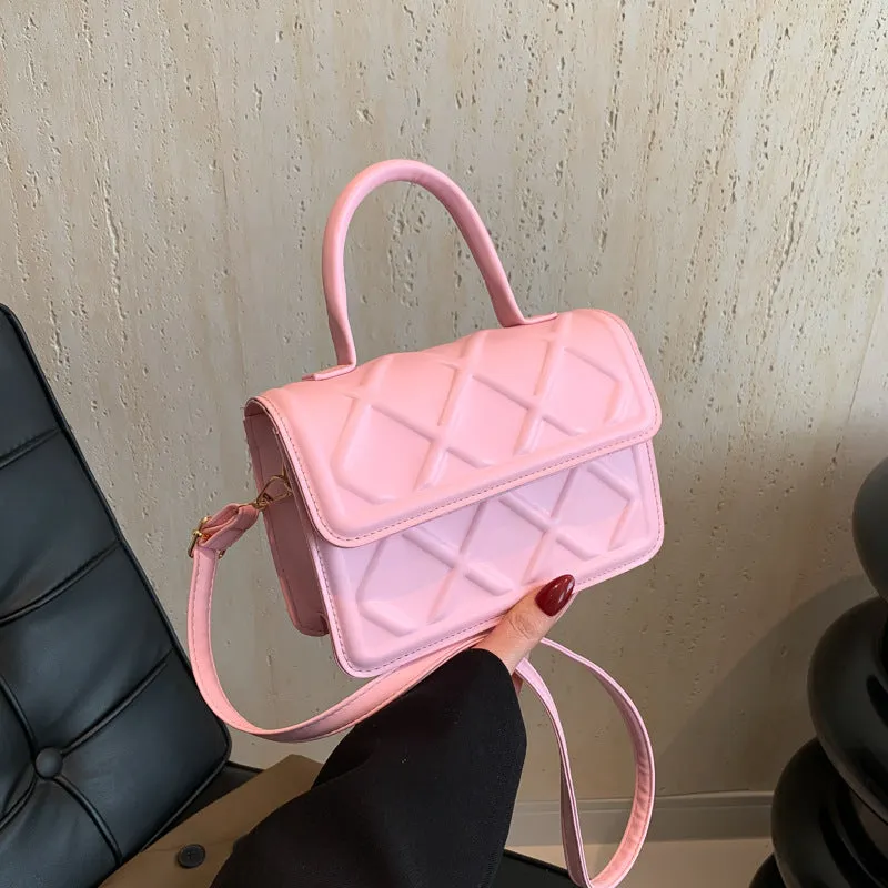 Small Square Bag Diamond Pattern crossbody bag