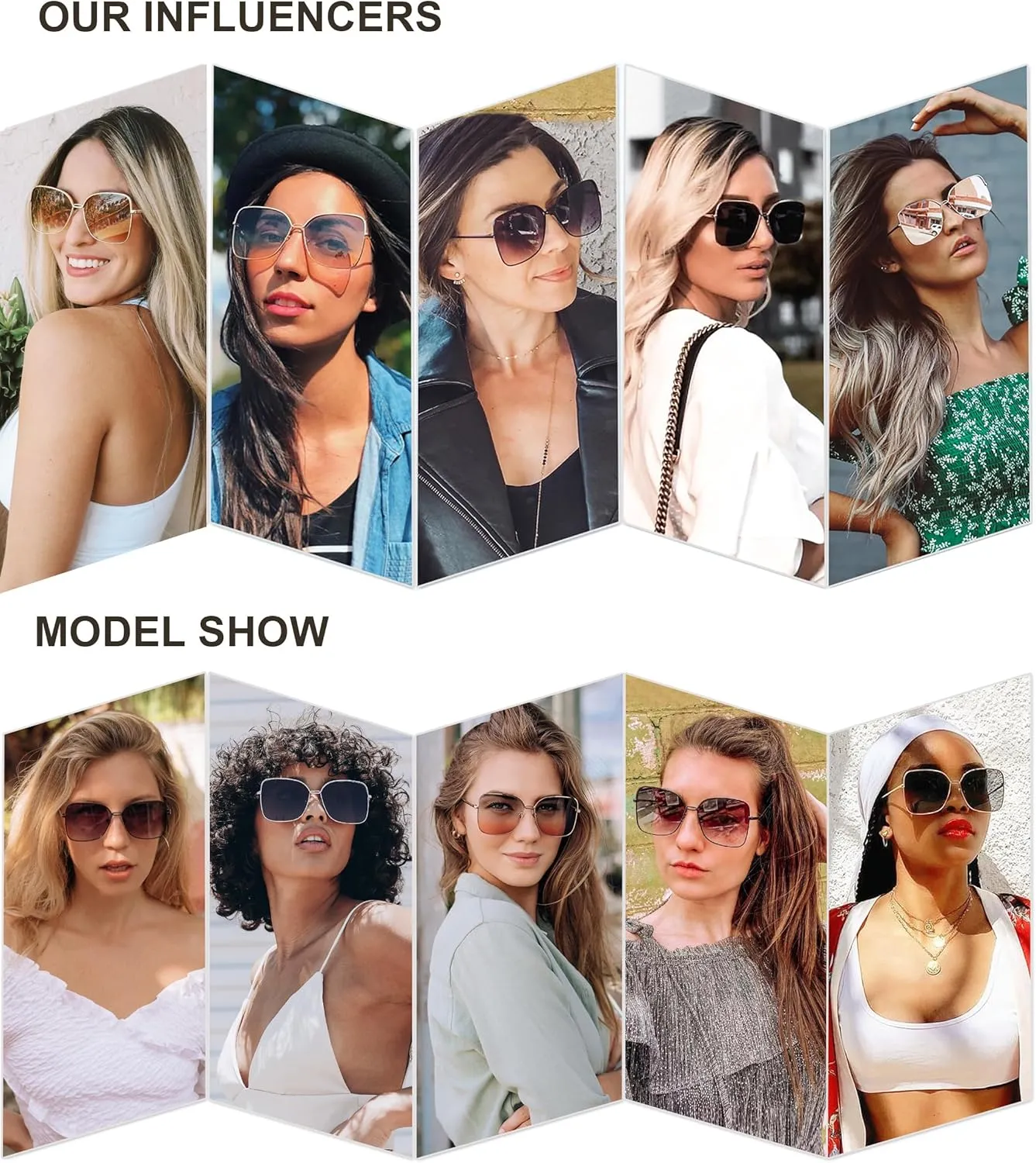 SOJOS Classic Trendy Square Oversized Sunglasses Womens Mens UV400 Big Large Designer Shades SJ1082