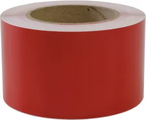 Solid Stripe for Auto Truck Boat - 3mil Vinyl - 2" x 50' - Cherry Red