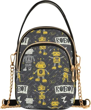 Space Planets Small Purses for Women Crossbody Bag Stylish Crossbody Bags for Women, Triple Compartment Women Crossbody Bags