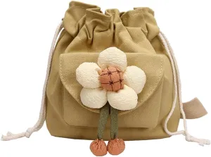 Stylish and Nylon Drawstring Bucket Bag for Women Convenient for Travel and Daily Use