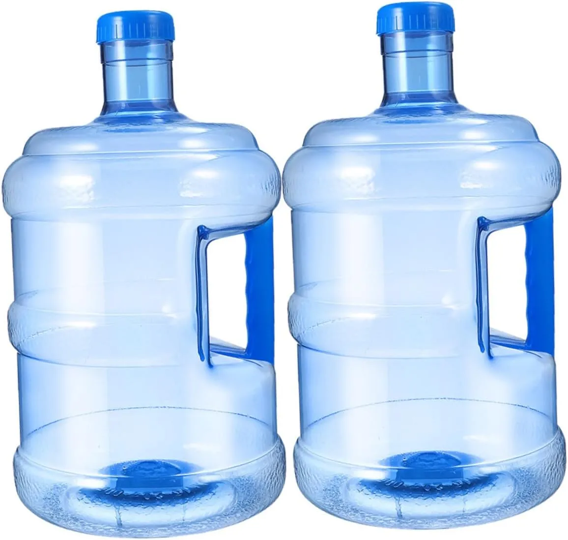 SUPVOX 2pcs Camping Water Container Sturdy Pet Water Jug Handle for Outdoor Activities Lightweight and Space-saving Storage for Hiking and Travel