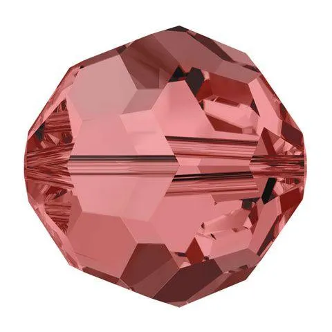 Swarovski 6mm Round - Padparadscha  (10 Pack)
