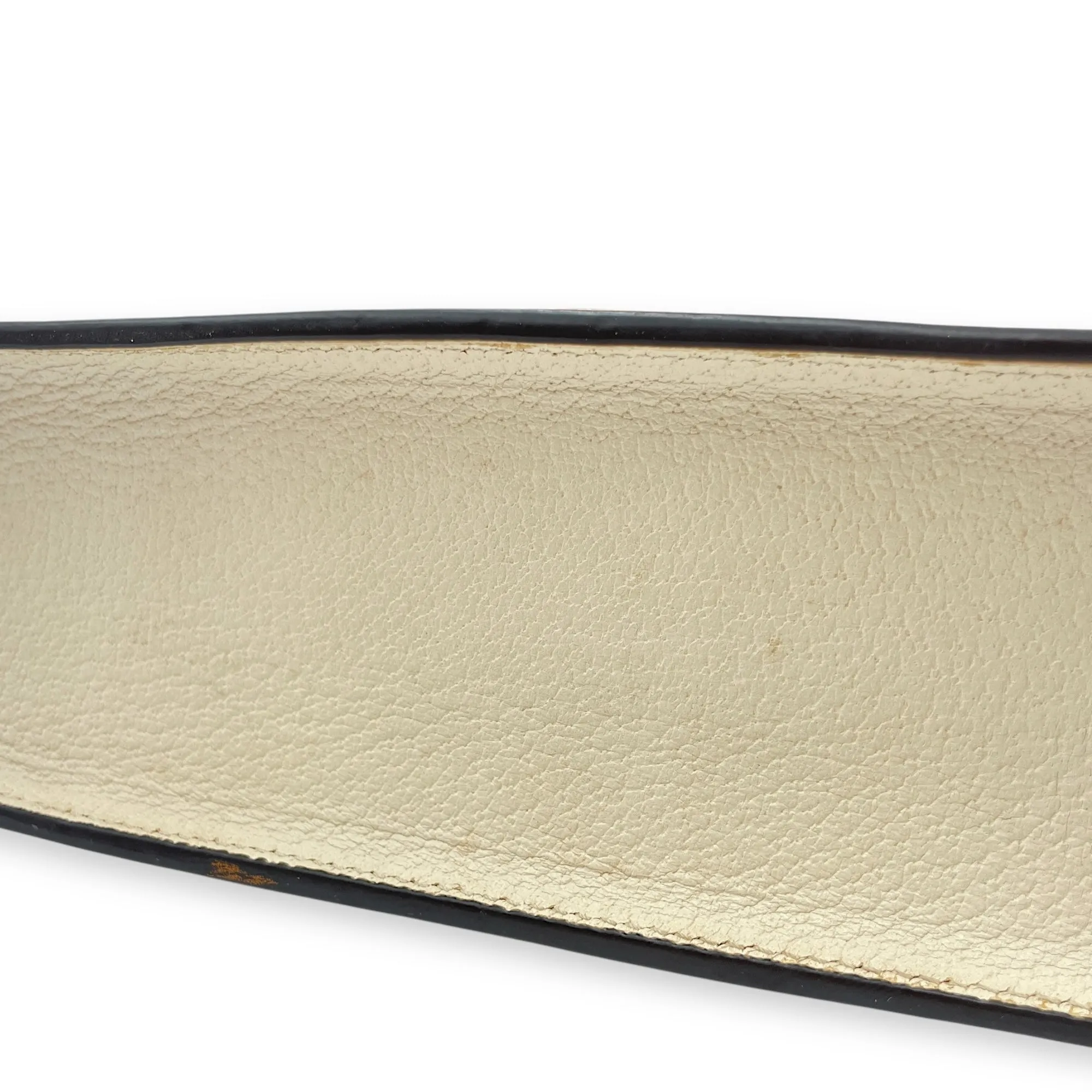 Sylvie Bee Star Print Beige Crossbody Bag in Calfskin, Gold hardware
