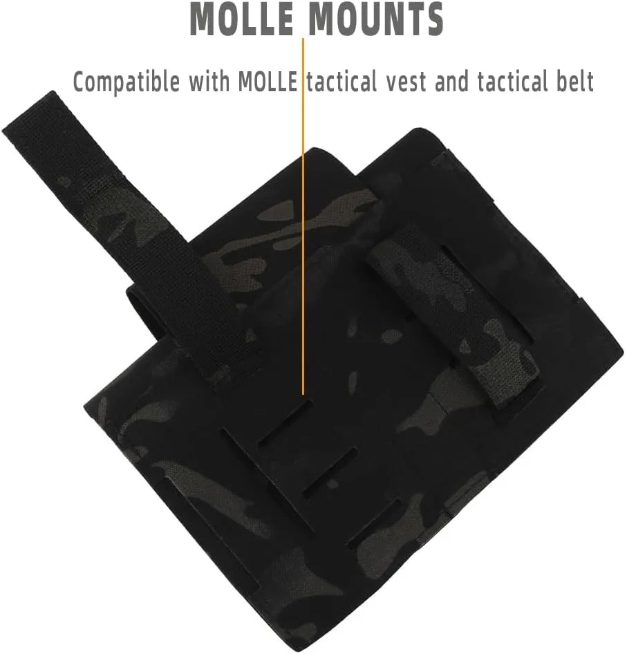 Tactical MOLLE IFAK Pouch with Tourniquet Holder MED Gear,Quick Release Waist Belt EDC Bag Rapid Deployment Seal Medical Bag