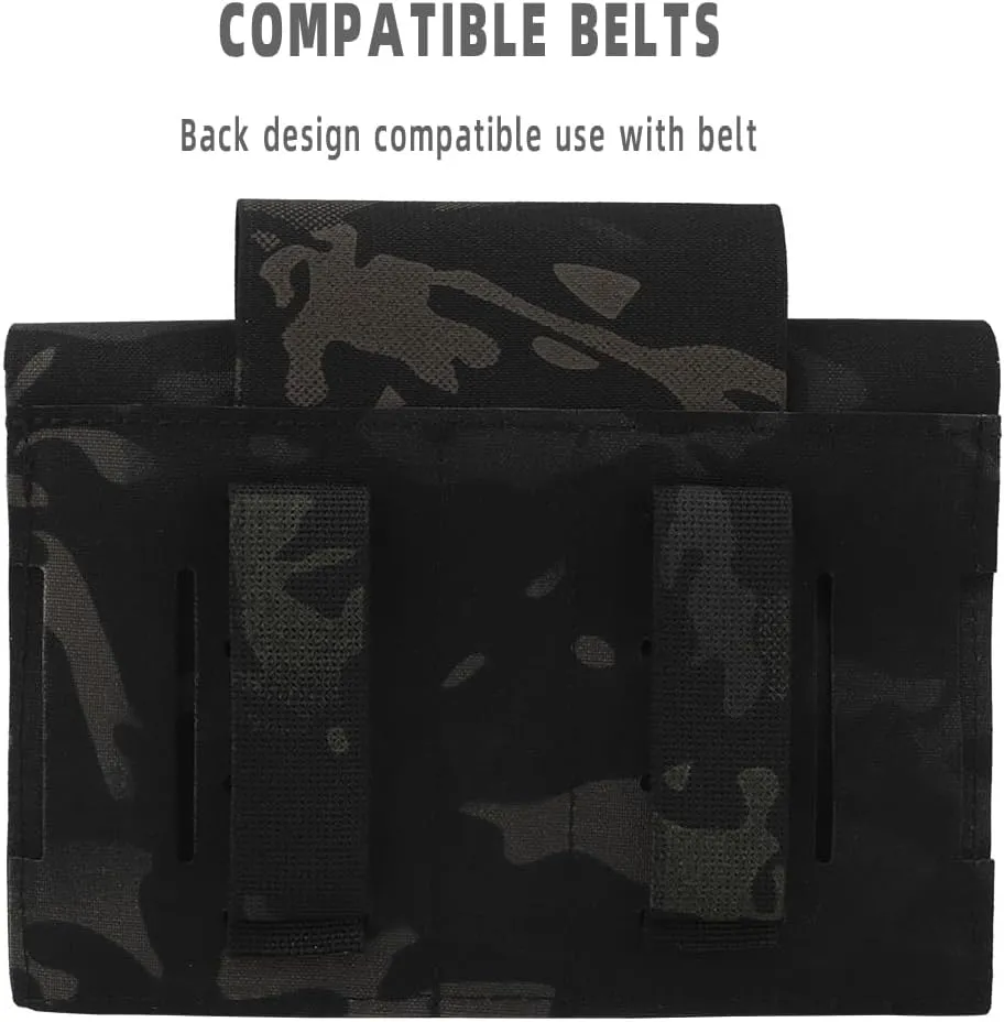 Tactical MOLLE IFAK Pouch with Tourniquet Holder MED Gear,Quick Release Waist Belt EDC Bag Rapid Deployment Seal Medical Bag