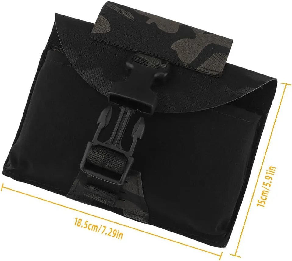 Tactical MOLLE IFAK Pouch with Tourniquet Holder MED Gear,Quick Release Waist Belt EDC Bag Rapid Deployment Seal Medical Bag