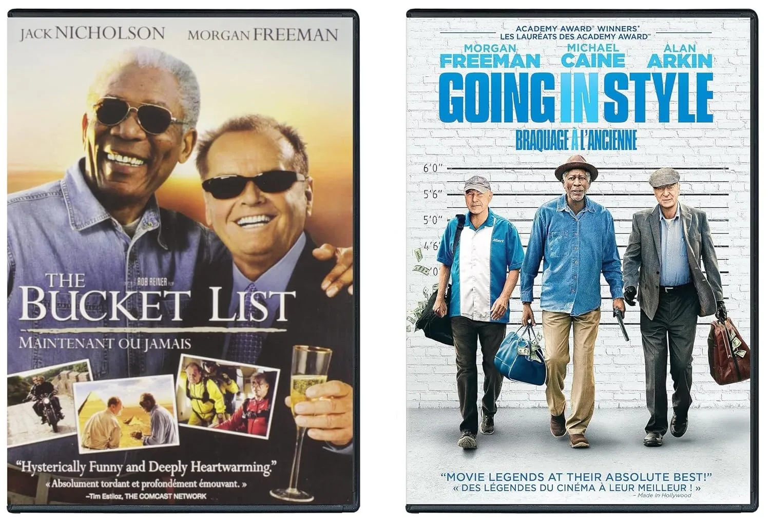 The Bucket List   Going in Style [Morgan Freeman Double Feature DVD-2 PACK]