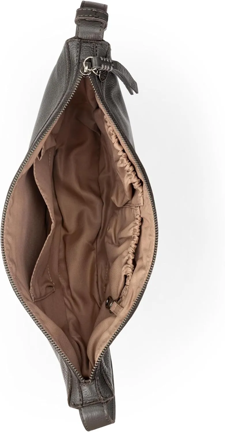 The Sak Tess Large Sling Purse - Large Woman's Crossbody Bag For Everyday & Travel - With Zipper Closure & Adjustable Strap
