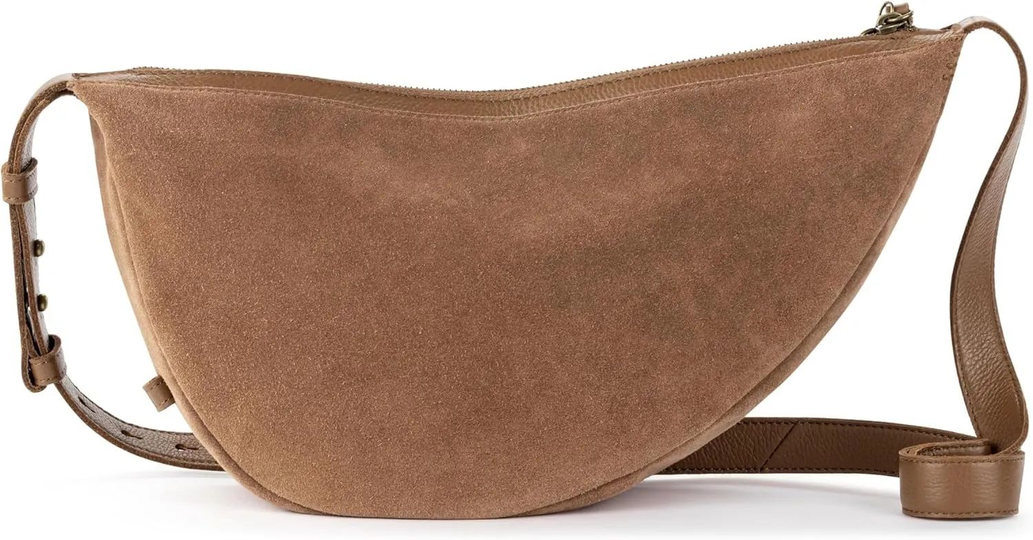 The Sak Tess Large Sling Purse - Large Woman's Crossbody Bag For Everyday & Travel - With Zipper Closure & Adjustable Strap