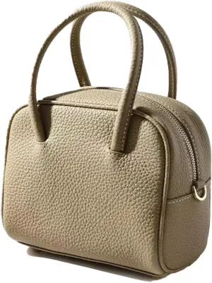 the top Layer Cowhide handbag for women, genuine Leather Pillow tote,Hand-held Crossbody Bag,Daily Use purse