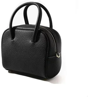 the top Layer Cowhide handbag for women, genuine Leather Pillow tote,Hand-held Crossbody Bag,Daily Use purse