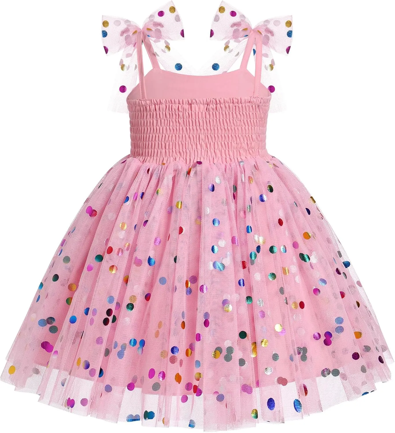 Toddler Baby Tutu Dress Sleeveless Tulle Dress First Birthday Cake Smash Pageant Clothes for Photo Shoot