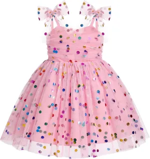 Toddler Baby Tutu Dress Sleeveless Tulle Dress First Birthday Cake Smash Pageant Clothes for Photo Shoot