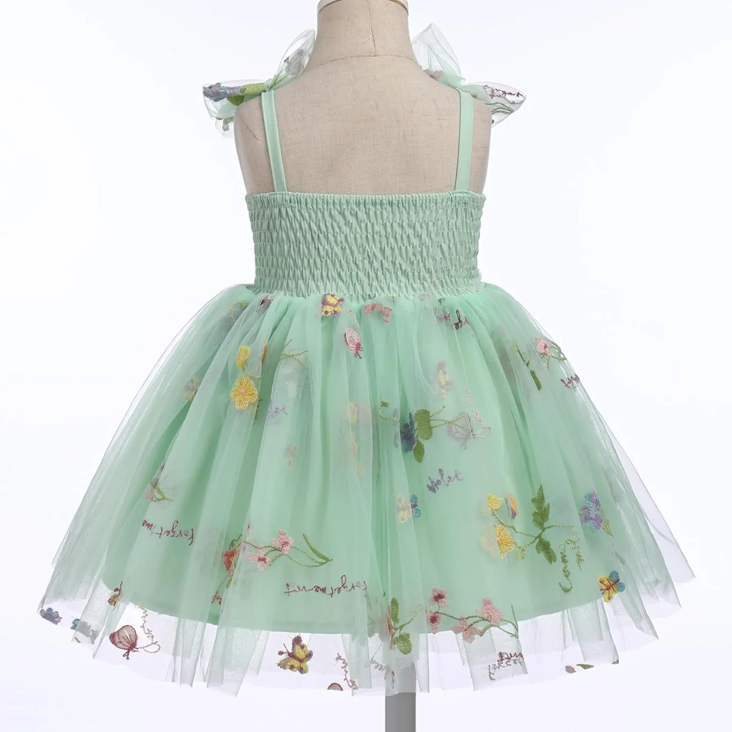 Toddler Baby Tutu Dress Sleeveless Tulle Dress First Birthday Cake Smash Pageant Clothes for Photo Shoot