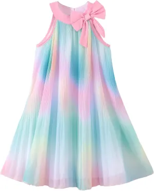 Toddler Girl Tulle Dress Summer Clothes Little Girl Ombre Halter Dress Kids Casual Sundress Toddler Princess Outfits
