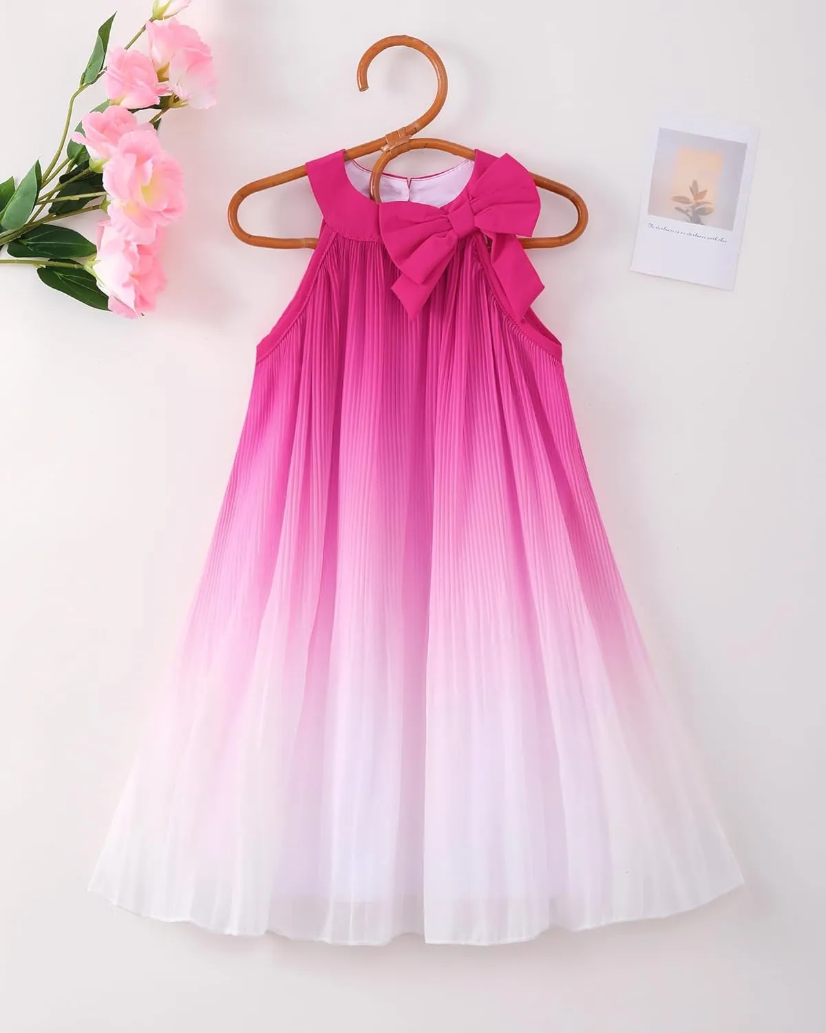 Toddler Girl Tulle Dress Summer Clothes Little Girl Ombre Halter Dress Kids Casual Sundress Toddler Princess Outfits