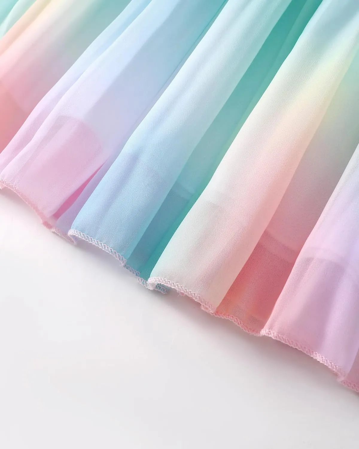 Toddler Girl Tulle Dress Summer Clothes Little Girl Ombre Halter Dress Kids Casual Sundress Toddler Princess Outfits