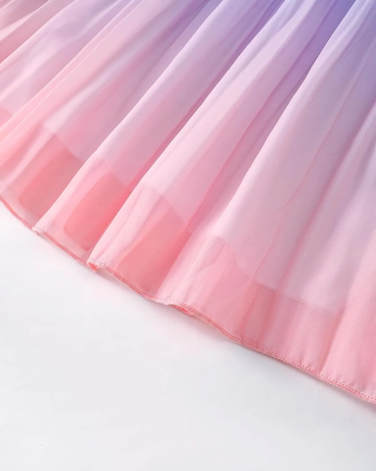 Toddler Girl Tulle Dress Summer Clothes Little Girl Ombre Halter Dress Kids Casual Sundress Toddler Princess Outfits