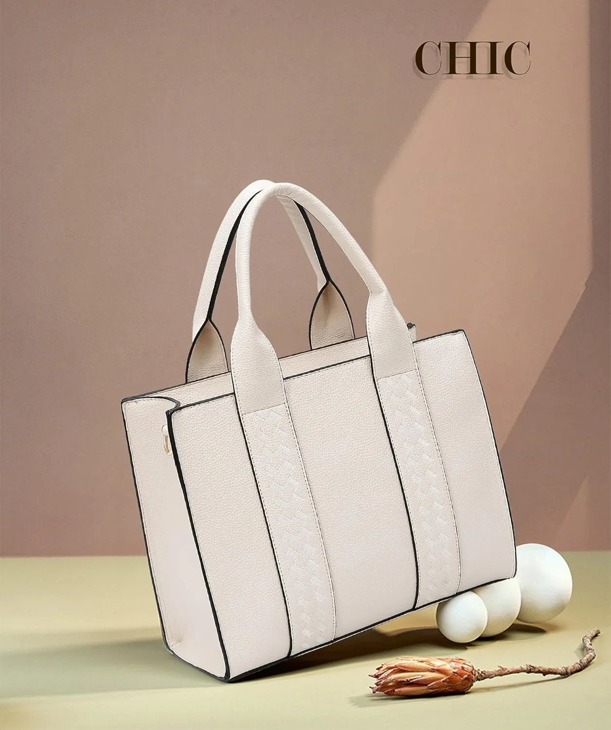 ToLFE Tote Bags for Women Top Handle Satchel Purses and Handbags PU Leather Shoulder Hobo Bags