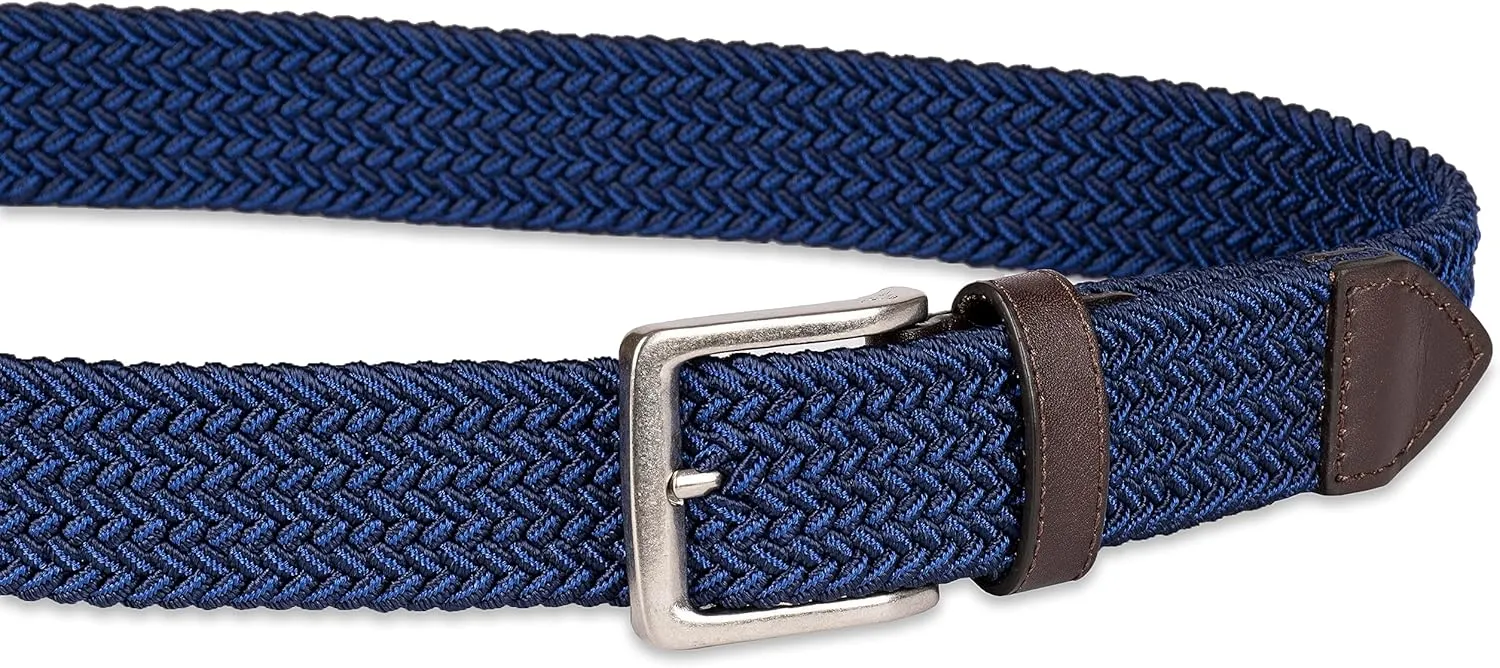 Tommy Bahama Men's Two Tone Stretch Web Belt