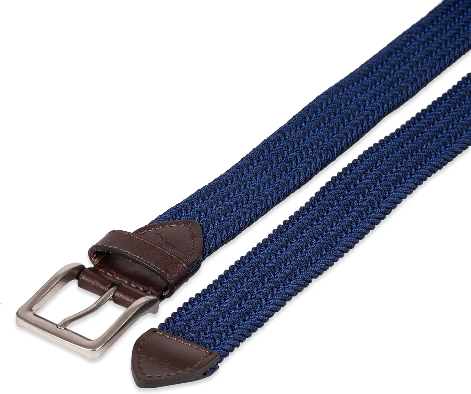 Tommy Bahama Men's Two Tone Stretch Web Belt