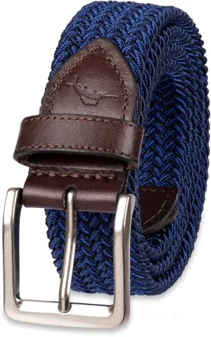 Tommy Bahama Men's Two Tone Stretch Web Belt