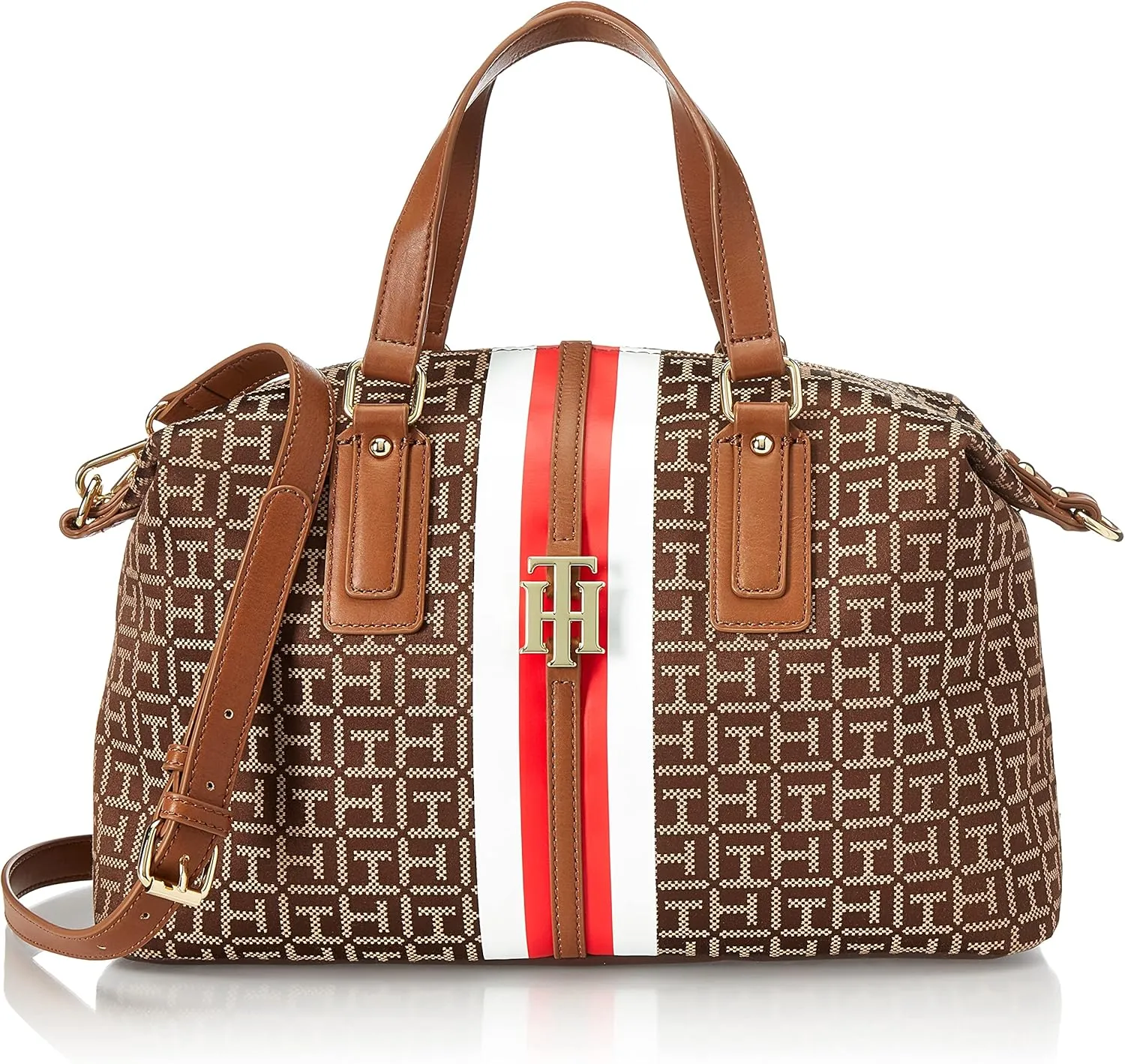 Tommy Hilfiger Women's Jaden Satchel Crossbody Bag