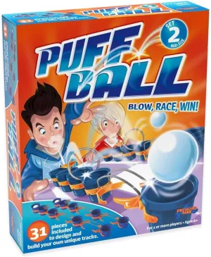 TOMY Puff Ball Party Game, Mid-Size Set, Multicolor