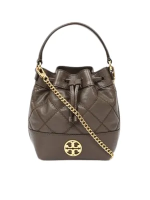 Tory Burch Willa Mini Bucket Bag Volcanic Stone