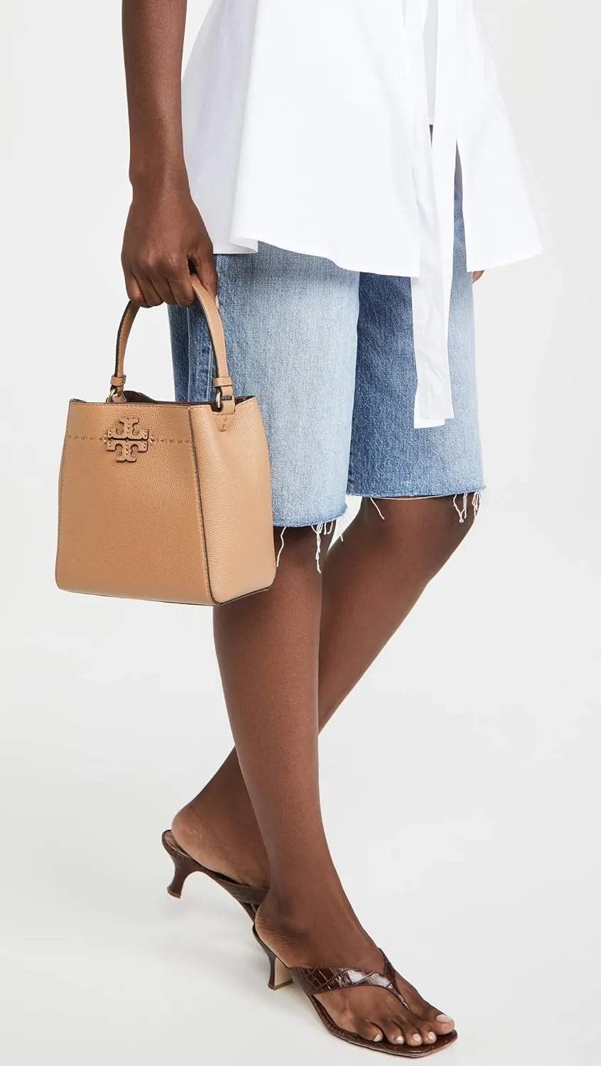 Tory Burch Women's Small McGraw Bucket Bag