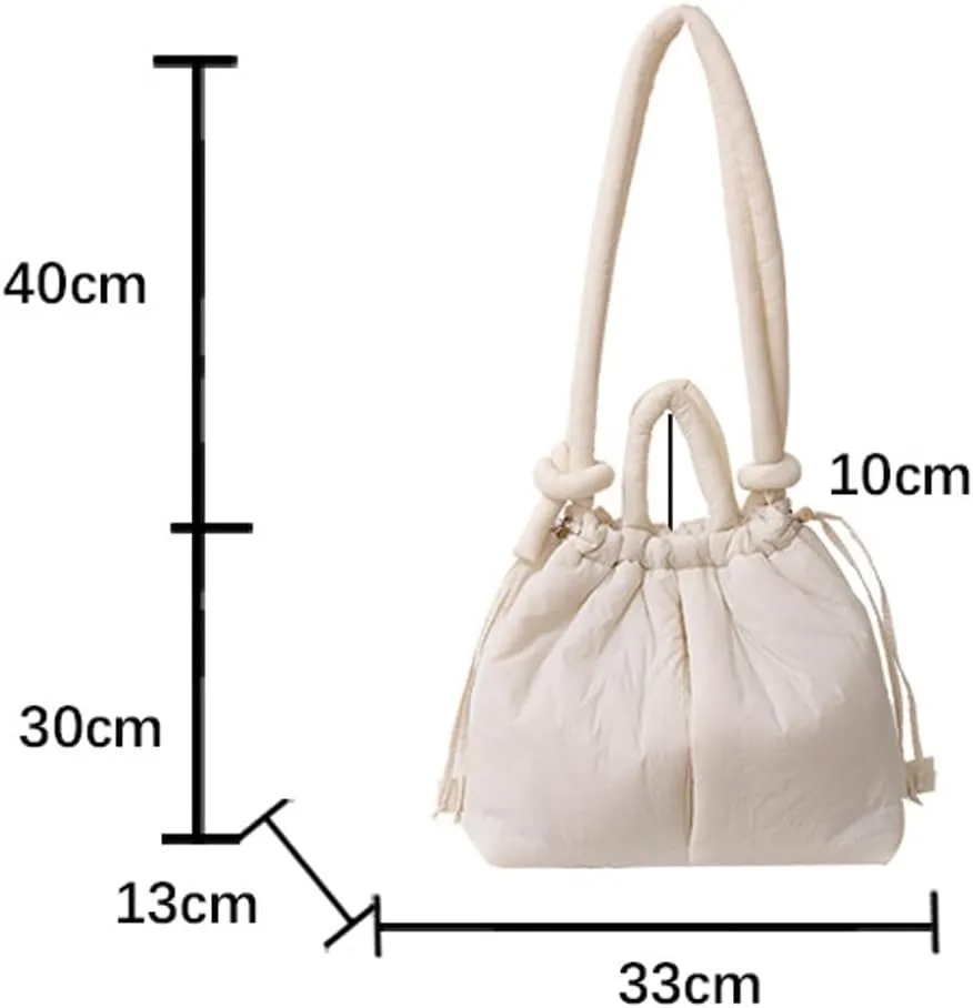Tote Bag for Women, Nylon Handbag Large Capacity Backpack Lightweight Dual-Purpose Crossbody Bag Bucket Bag Multi-Color Purse
