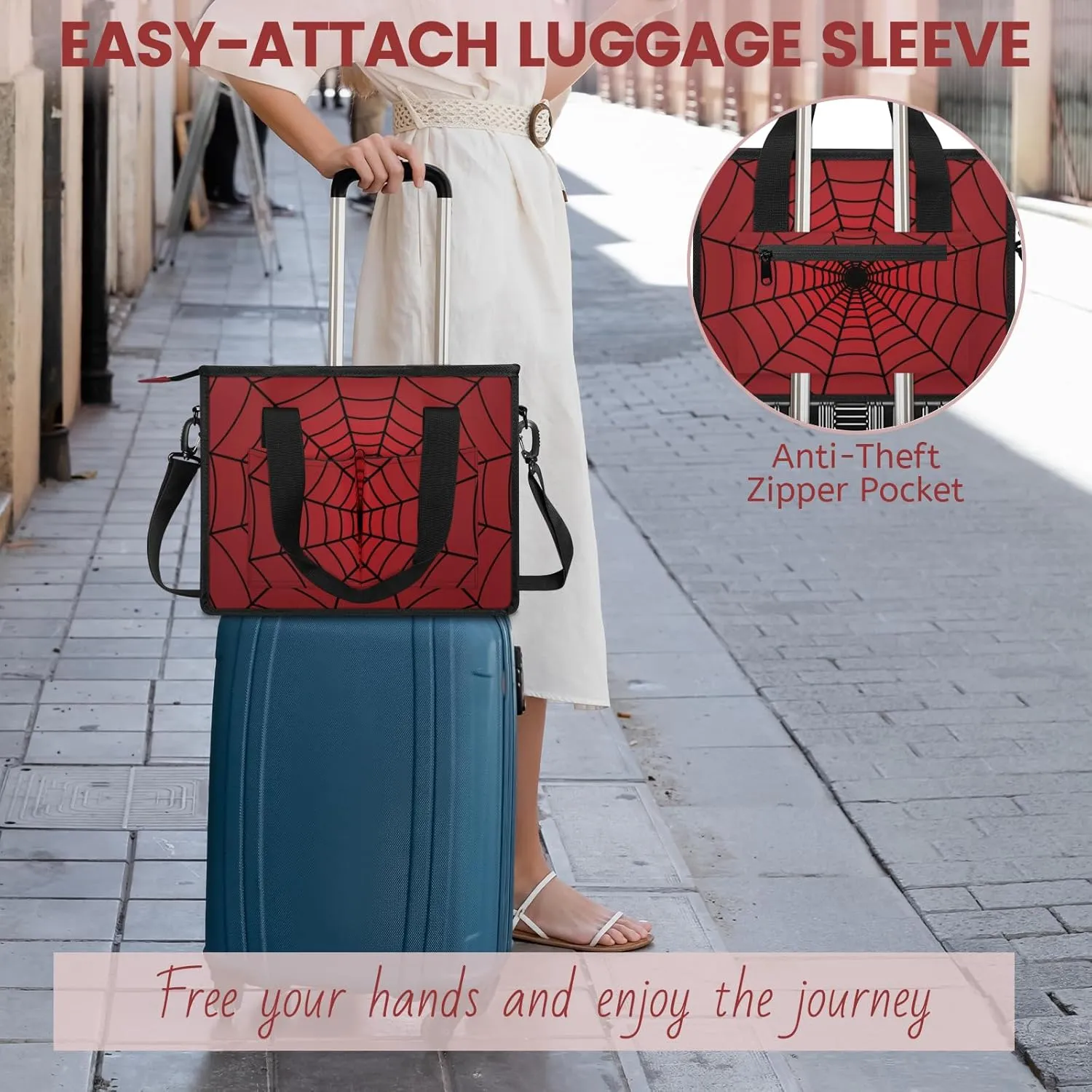 Tote Satchel Bag Set 3PCS for Women,Travel Shoulder Bag Handbag and Wallet Daily Use03