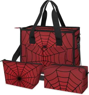 Tote Satchel Bag Set 3PCS for Women,Travel Shoulder Bag Handbag and Wallet Daily Use03