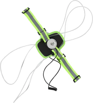Totority Glowing Reflective Vest USB Rechargeable Led for Night Enhanced Visibility Multiple Light Colors for Jogging Cycling and Outdoor Activities