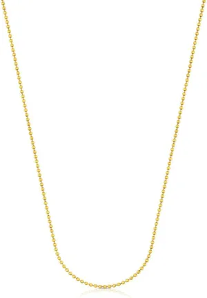 TOUS Gold-Plated Bead Necklace, 19.6"