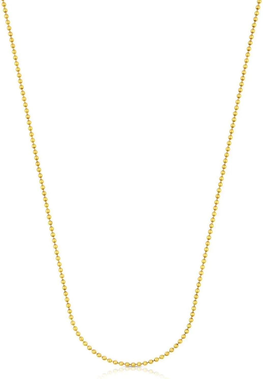 TOUS Gold-Plated Bead Necklace, 19.6"