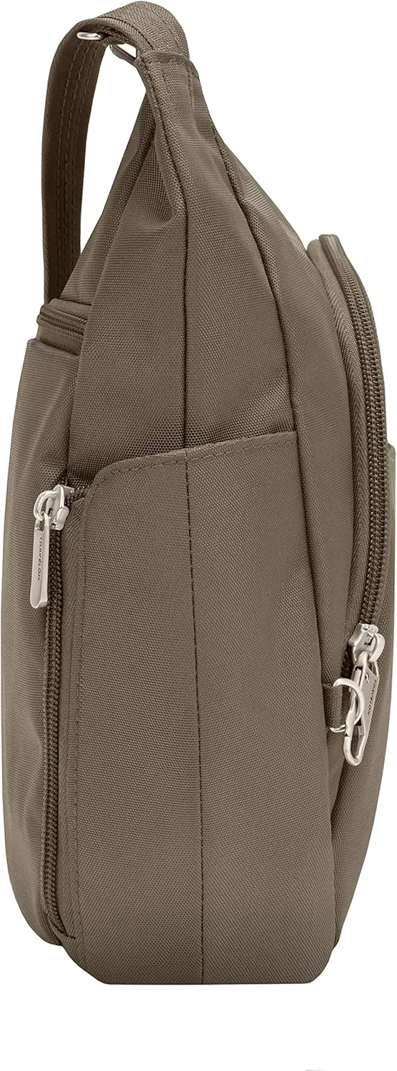 Travelon Anti-theft Classic Crossbody Bucket Bag