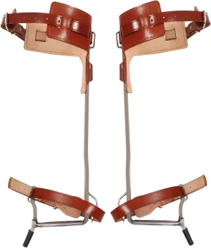 Tree Climbing Spikes, Tree Climbing Gear with Adjustable Climbing Belt and Upgrade Rope,Tree Climbing Kit for Sports