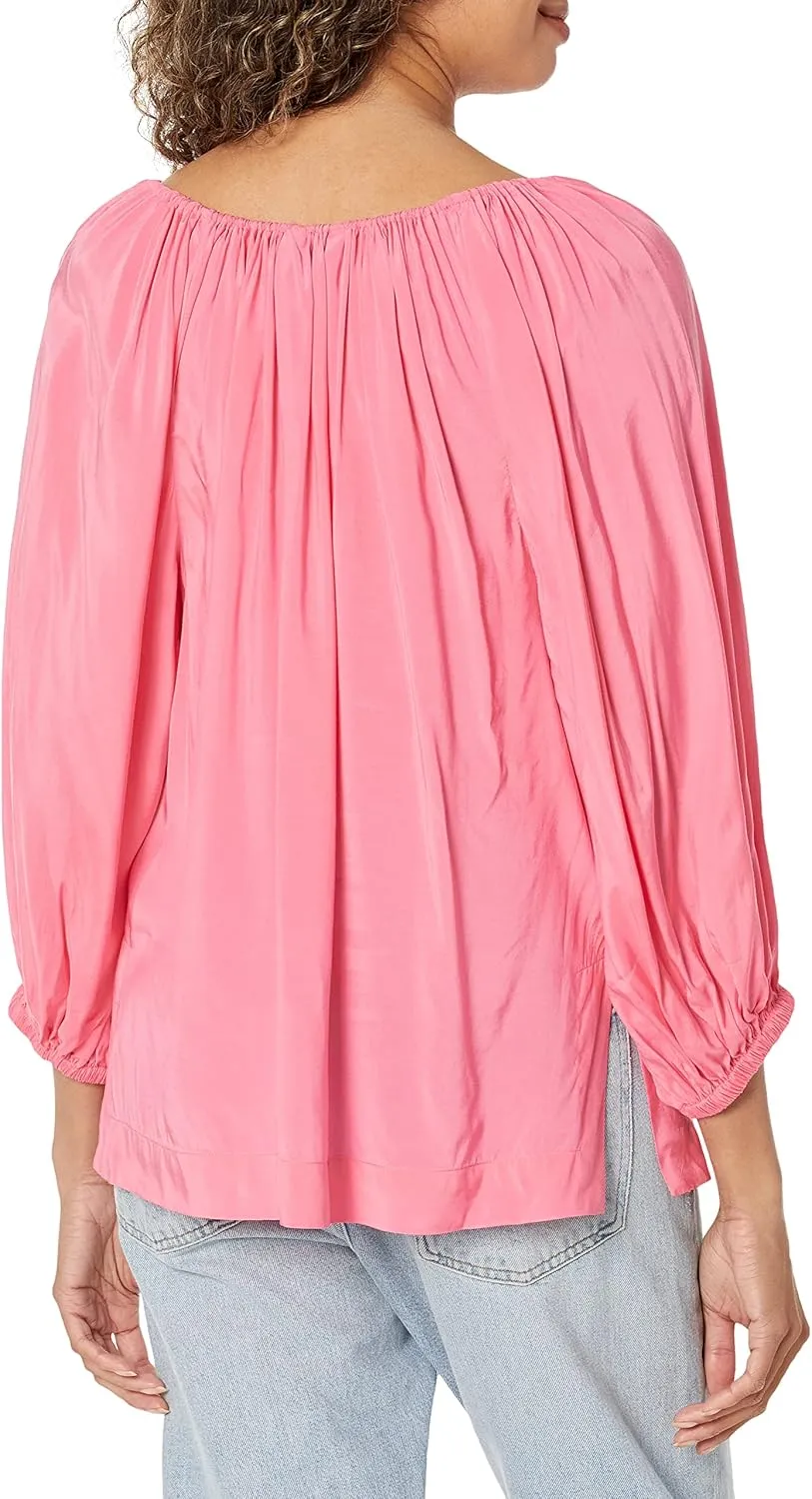 Trina Turk Women's Puff Sleeve Blouse