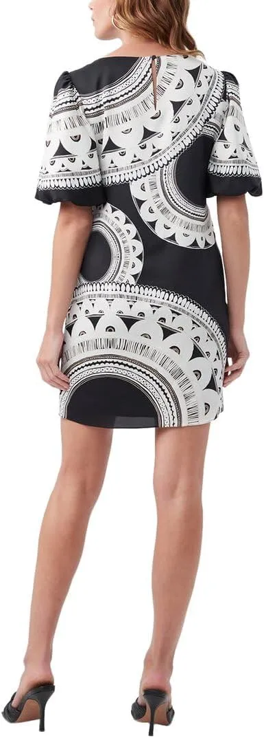 Trina Turk Women's Puff Sleeve Shift Dress