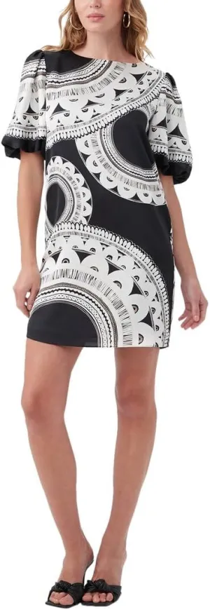 Trina Turk Women's Puff Sleeve Shift Dress