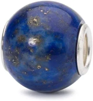 TROLLBEADS Round Lapis Lazuli Bead