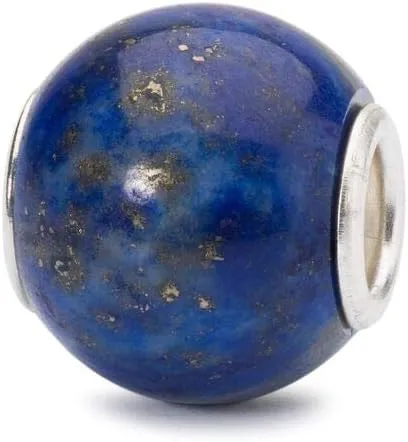 TROLLBEADS Round Lapis Lazuli Bead