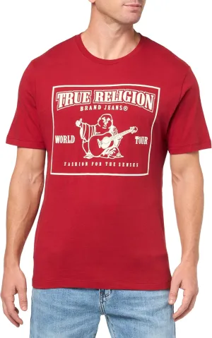 True Religion Men's SRS Puff Crew Tee
